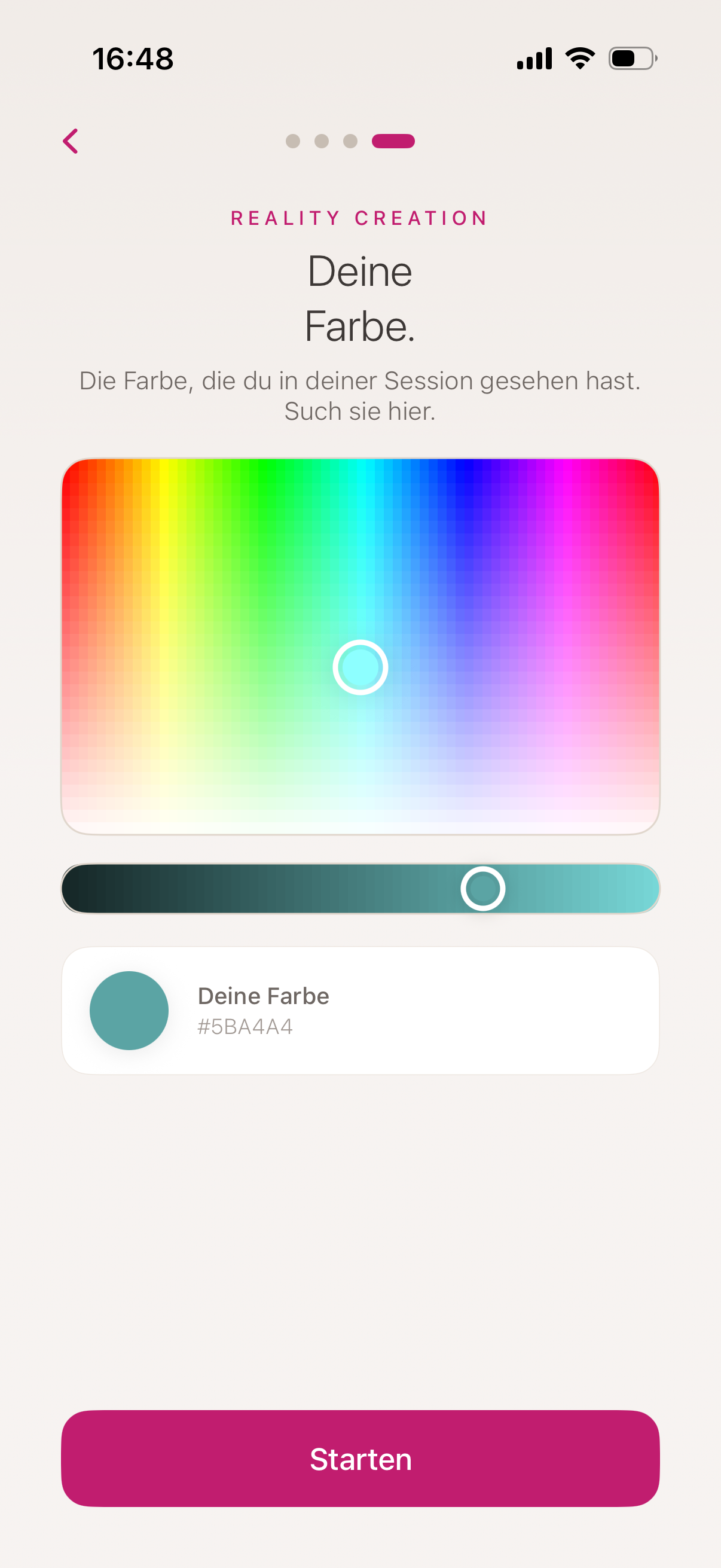 FIVE MOVES App. Farb-Anker